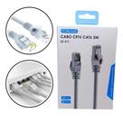 Patch Cord Cabo de Rede CFTV RJ45 Cat-6 2m Rede Gigabit Conexão Rápida e Confiável - IT-BLUE