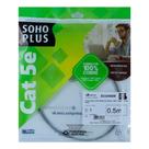 Patch Cord CAT.5e Furukawa SohoPlus, 2.5m, Cinza , T568A - 35103026