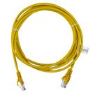 Patch Cord Cat5e 100% Cobre 2,5m Homologado Anatel Amarelo Patch Cord Cat5e 100% Cobre 2,5m Homologado Anatel Amarelo