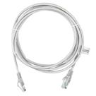 Patch Cord Cat5e 100% Cobre 2,5m Homologado Anatel Branco