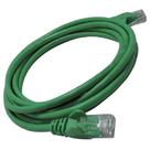 Patch Cord Cat5e 100 Cobre 2,5m Homologado Anatel Verde