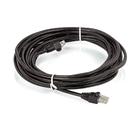 Patch Cord Cat5e Montado Preto - 30 Metros