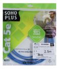 Patch Cord CAT6 2,50m Soho Plus