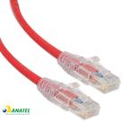 Patch Cord Cat6 U/UTP CMX SohoPlus Furukawa Vermelho 0,50 Metro