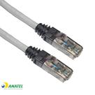 Patch Cord Cat6 U/UTP LSZH GigaLan Premium Furukawa Cinza 1,0 Metro