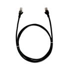 Patch CORD U-UTP CAT.5E CMX T568A-B 0.5 Metro Preto 35104006