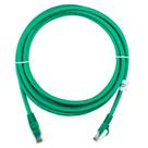 Patch Cord UTP Flexível Cat6 100% Cobre 2,5 Metros Homologado Anatel - Verde