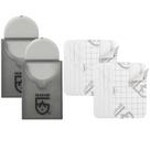 Patch de apliques de tecido GEAR AID Tenacious Tape Clear 3,8 x 6,4 cm