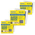 Patch de reparo MaxPatch de 10 cm x 10 cm de metal galvanizado autoadesivo