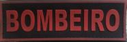 Patch emborrachado bombeiro