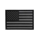 Patch Invictus Bandeira EUA - Preto