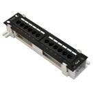 Patch Panel Yankok CAT6 12 portas 1U para rack/suporte de parede com ferramenta