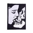 Patch Termocolante De Caveira, Adesivo Termo-adesivo, Emblema Com Listras, Bordado DIY, Patch Patch Termocolante De Caveira, Adesivo Termo-adesivo, Emblema Com Listras, Bordado DIY, Patch