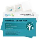 Patch tópico PatchAid D3/Fornecimento de cálcio para 30 dias