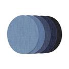 Patches De Tecido Termocolantes Com Cola Para Reparo De Cotovelos De Jeans E Vestuário