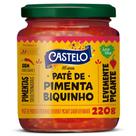 Patê de Pimenta Biquinho Levemente Picante Castelo 220g