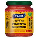 Patê de Pimenta Biquinho Levemente Picante Castelo 220g Patê de Pimenta Biquinho Levemente Picante Castelo 220g