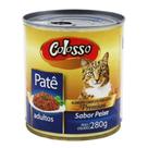 Patê Premium Colosso Para Gatos Sabor Peixe - Ração Úmida