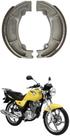 Patim de freio traseiro compativel com suzuki yes/ intruder (std)