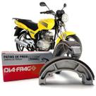 Patim Lona de Freio Diafrag - Dafra Speed 150, Kansas 150 Kansas 250 Mirage 150 - Traseira - MEDIDA STANDARD