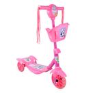 Patinete 3 Rodas c/ Cesta Rosa CV192317 Patinete 3 Rodas c/ Cesta Rosa CV192317