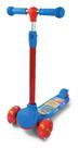 Patinete 3 Rodas Dobrável Top Runer Azul Play&Fun