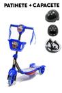 Patinete De Carrinhos Divertido Estável E Seguro E Capacete Patinete De Carrinhos Divertido Estável E Seguro E Capacete