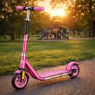 Patinete Elétrico Infantil Scooter Criança Luz Som Acelerador Bateria Recarregável Diversão Segurança Estável Controle Fácil Patinete Elétrico Infantil Scooter Criança Luz Som Acelerador Bateria Recarregável Diversão Segurança Estável Controle Fácil