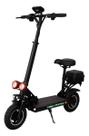 Patinete Elétrico Pro Com Assento 500w 48v 48km, Autonomia máxima 35 a 48 km, Capacidade de carga até 120 kg