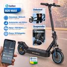 Patinete Elétrico Scooter Betec B20 MAX Autonomia até 40 Km Velocidade até 35 Km/h 700w max Bateria 15Ah Suspensão Dupla App Garantia Patinete Elétrico Scooter Betec B20 MAX Autonomia até 40 Km Velocidade até 35 Km/h 700w max Bateria 15Ah Suspensão Dupla App Garantia