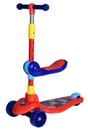 Patinete Infantil 2 em 1 com Assento Azul Regulável 3 Rodas Roller Brinquedo Educativo Equilíbrio Criança Presente Patinete Infantil 2 em 1 com Assento Azul Regulável 3 Rodas Roller Brinquedo Educativo Equilíbrio Criança Presente