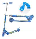 Patinete Infantil 2 Rodas Alumínio Roda C/ Luz 45kg Menino - Art Brink