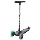 Patinete infantil 3 rodas com luzes led dobrável e ajustável menino menina Patinete infantil 3 rodas com luzes led dobrável e ajustável menino menina