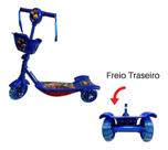 Patinete Infantil 3 Rodas Com Música E Luz Radical Criança