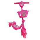 Patinete Infantil 3 Rodas e Cesta com Luz e Som BW-010 Brinkway Patinete Infantil 3 Rodas e Cesta com Luz e Som BW-010 Brinkway
