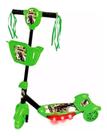 Patinete Infantil 3 Rodas Musical Luz e Som Dinossauro - Dmtoys