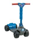 Patinete Infantil 4 Rodas Super Sônico Estável e Seguro para Crianças