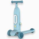 Patinete Infantil Brinquedo Unissex Altura Ajustável Com Música E Luz