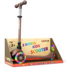 Patinete Infantil Campior Mini de 3 Rodas com Rodas LED e Guidão Ajustável