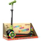 Patinete infantil de 3 rodas Campior com rodas LED ajustáveis