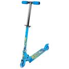 Patinete infantil dobrável com luz nas rodinhas Divertido - azul 45 kg