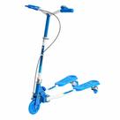 Patinete Infantil Dobrável Trinete 3 Rodas Azul