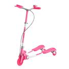 Patinete Infantil Dobrável Trinete 3 Rodas Rosa
