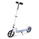 Patinete Infantil Juvenil Dobrável Profissional, 2 Rodas, LEDs, Guidão Ajustável, Suporta 100 kg