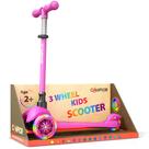 Patinete Infantil Mini de 3 Rodas Campior com LED Rosa