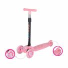 Patinete leozinha rosa com led cks