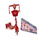 Patinete Mini Ladies Party 3 Rodas Zoop Toys - Vermelho ZP00786