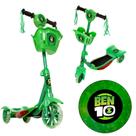 Patinete Para Crianças Ben 10 Scooter 3 Rodas Brinquedo