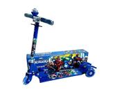 Patinete para Menino Vingadores Ferro Led 3 Rodas