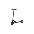 Patinete preto até 100kg adulto juvenil dobrável cie yta-633